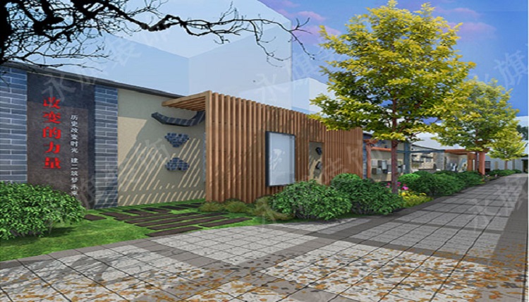 郑州小学文化展示墙效果图
