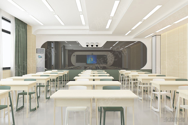 郑州锦江小学录播室设计效果图