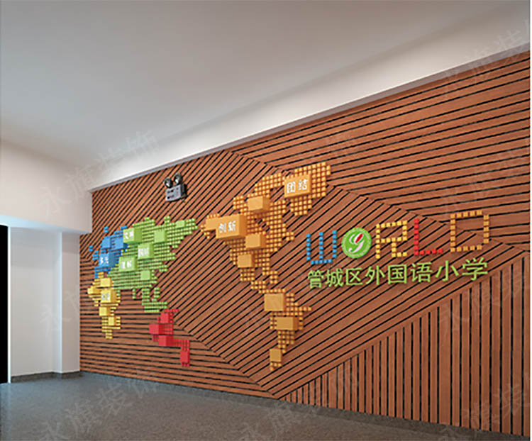 郑州管城区校园文化设计效果图