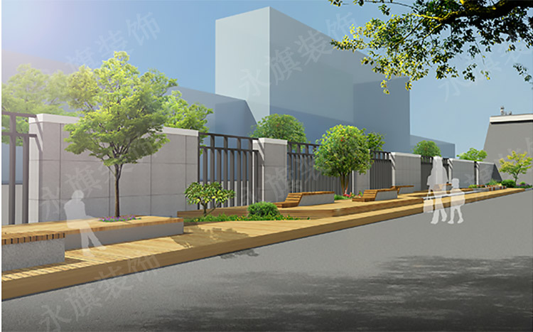 郑州兴华街小学文化设计效果图
