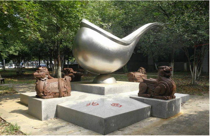 郑州校园雕塑建设-四大文明校园雕塑设计
