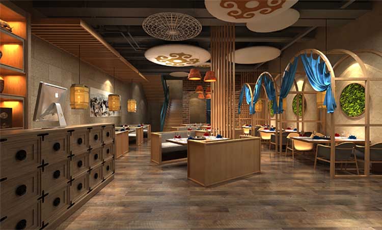 郑州主题餐餐厅装修设计效果图