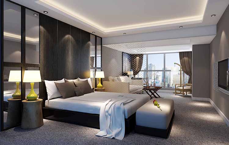 郑州商务酒店装修设计-要给顾客一个舒适的体验