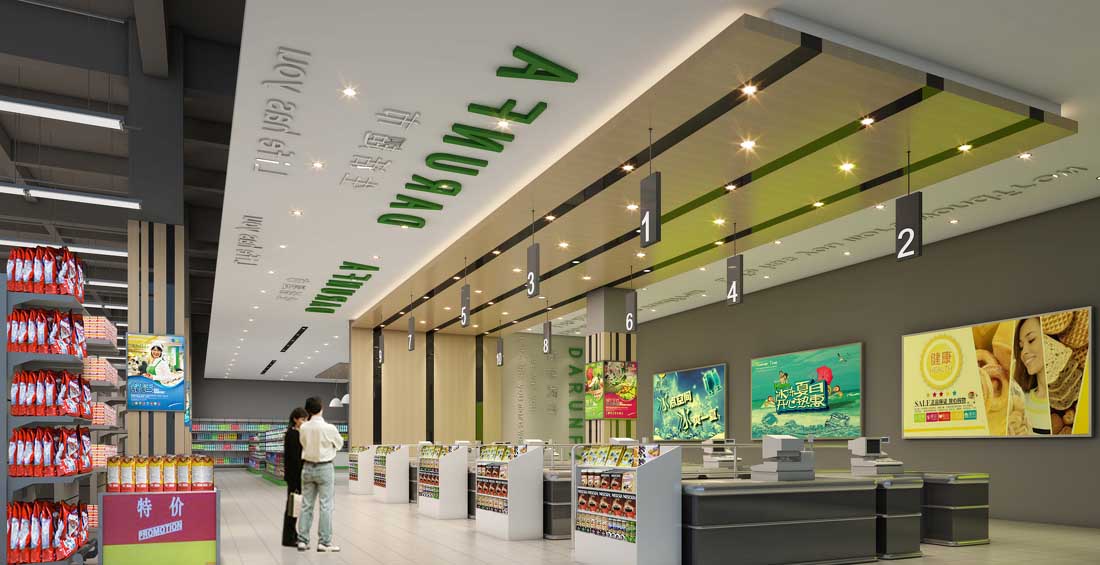 郑州店面超市装修设计一般要多少钱？