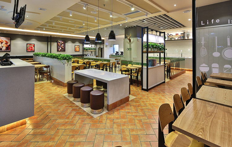 郑州快餐厅装修设计怎么布局更吸引人