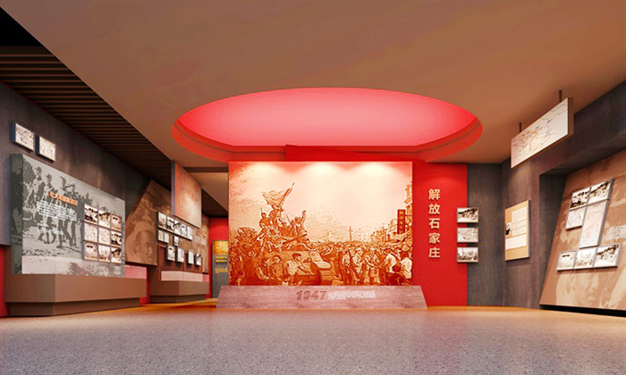 郑州党建文化展厅装修设计