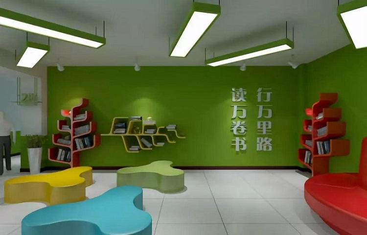 郑州校园读书角设计
