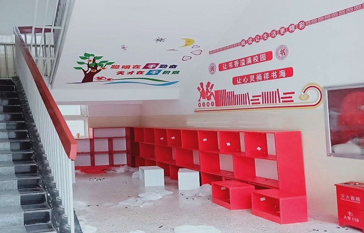 郑州学校楼梯角建设