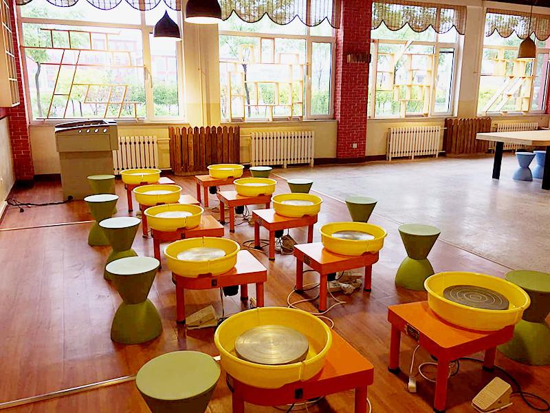郑州陶艺教室装修-不同类型的陶艺教室设计