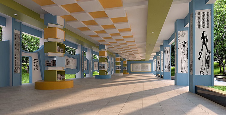 郑州学校文化建设-学校空间设计打造学习空间