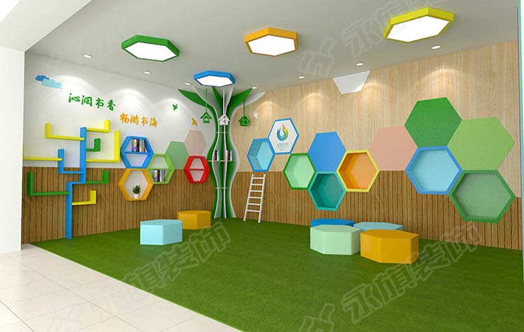 河南聚源路小学文化设计效果图