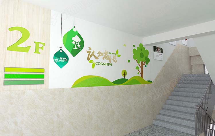 河南校园文化走廊设计