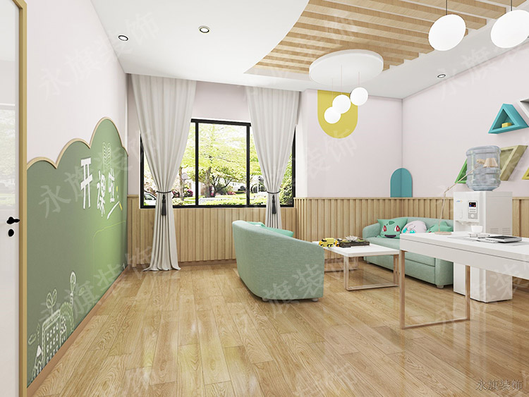 郑州永盛小学文化设计效果图 郑州永盛小学文化设计效果图