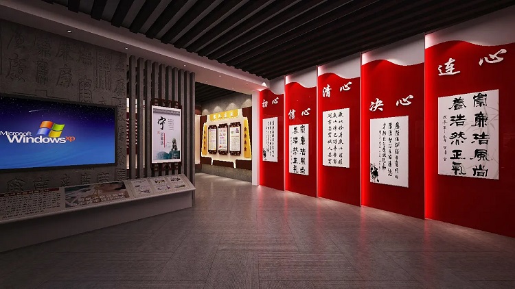 郑州校园党建展厅设计