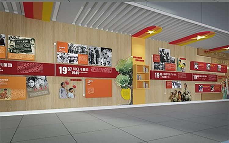 郑州党建文化墙设计要端庄严肃