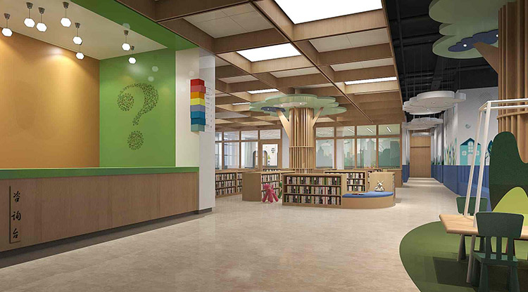 郑州小学图书馆设计以学生为中心
