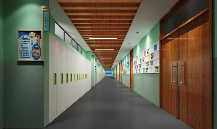 郑州学校走廊设计 郑州学校走廊设计