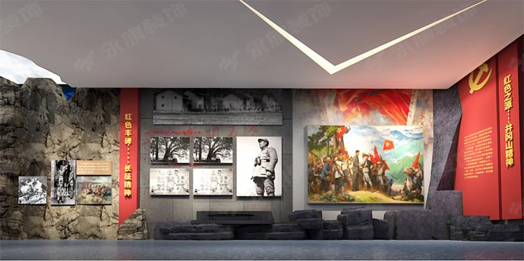 郑州党建展厅装修设计-传承红色精神弘扬党建文化
