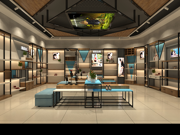 郑州鞋店装修设计-如何设计鞋店更受欢迎