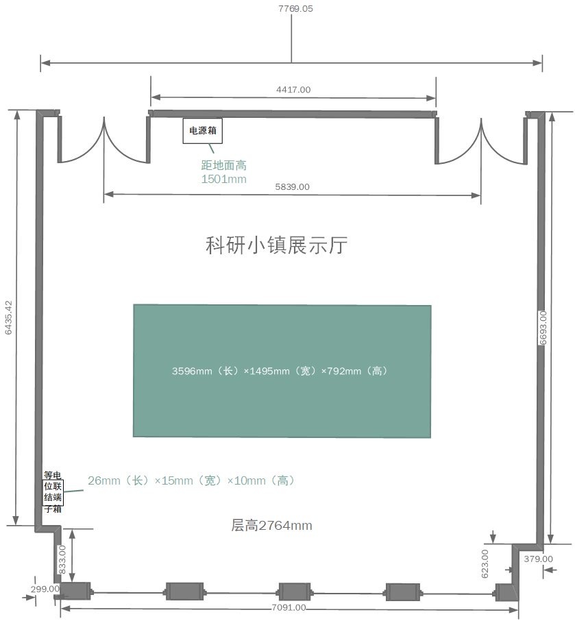 永旗装饰设计师赴郑州管城区进行科研小镇装修测量