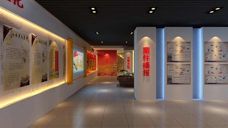 郑州廉政展厅设计效果图