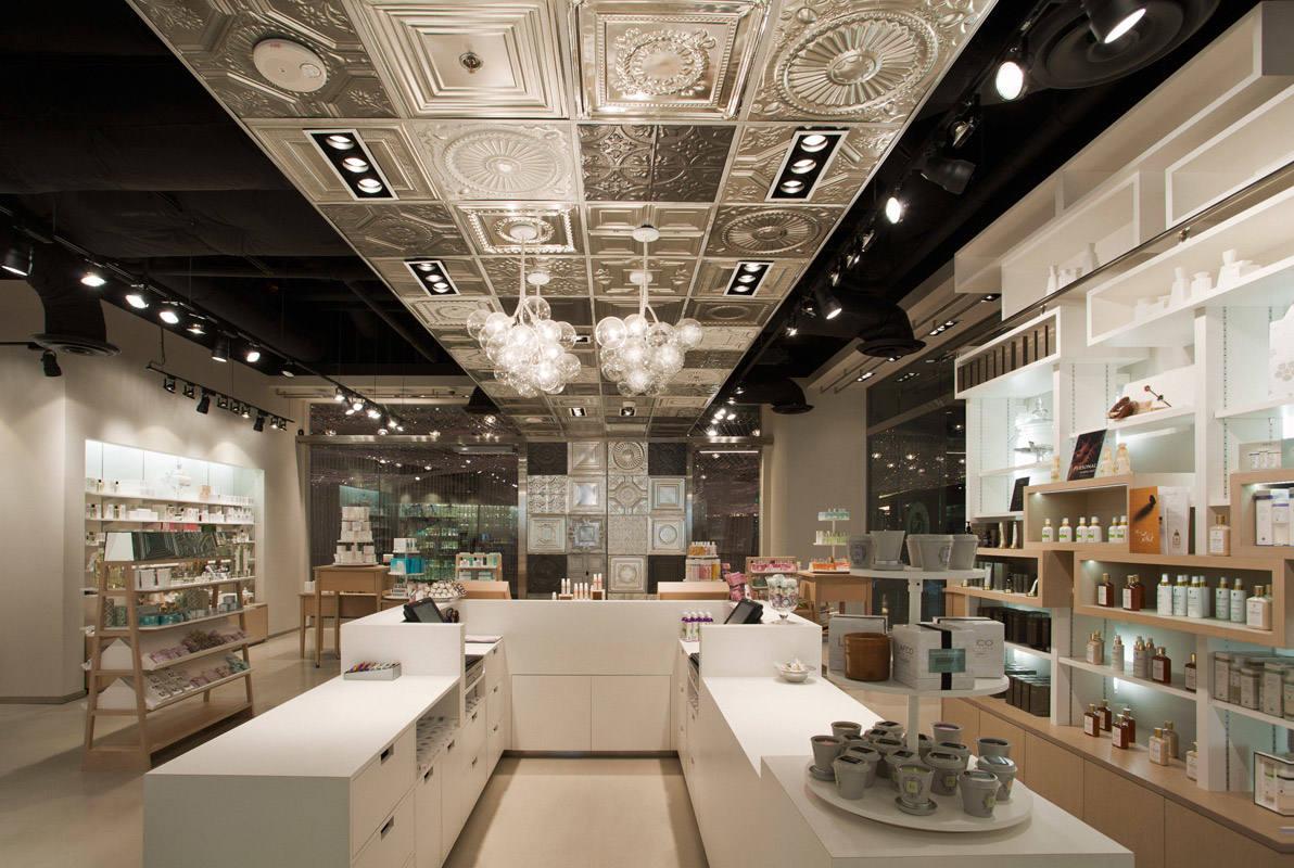 郑州彩妆店装修