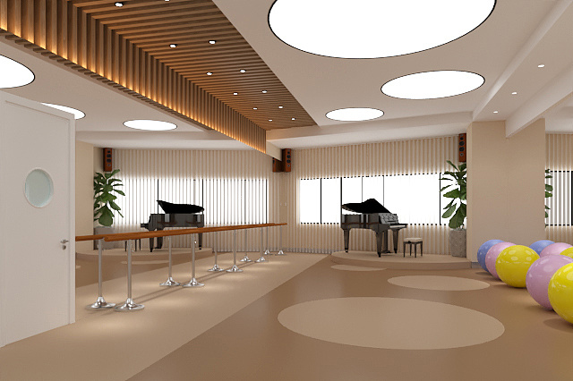 安阳学校舞蹈室建设