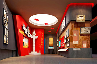 郑州党建文化展厅装修设计