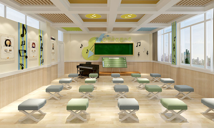 郑州校园音乐教室装修设计