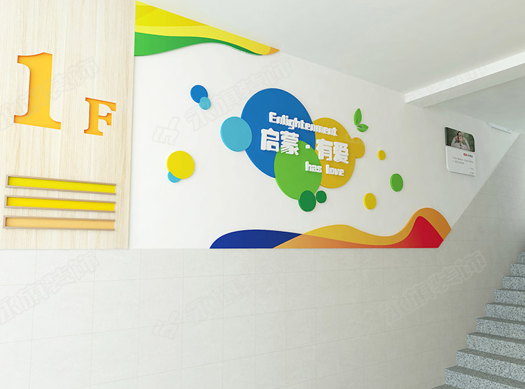 郑州学校楼梯文化建设